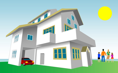 房子變暖概念 從抽象漫畫到建筑設計的啟示